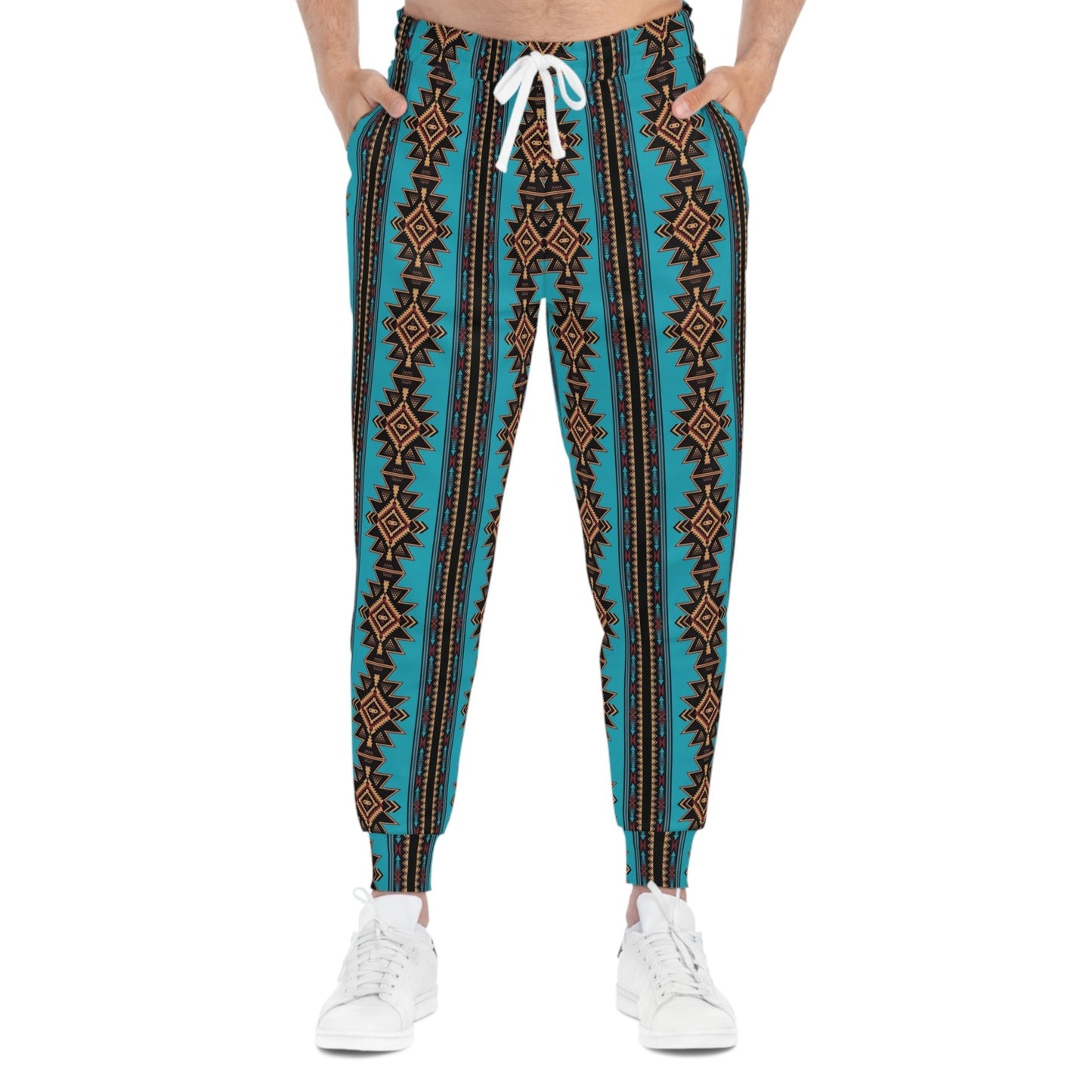 Unisex Athletic Joggers - Navajo Echo