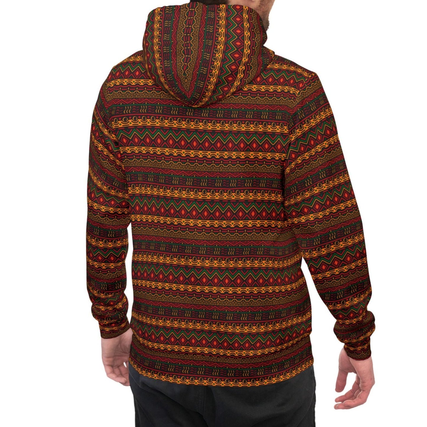 Unisex Athletic Hoodie - Kente Essence