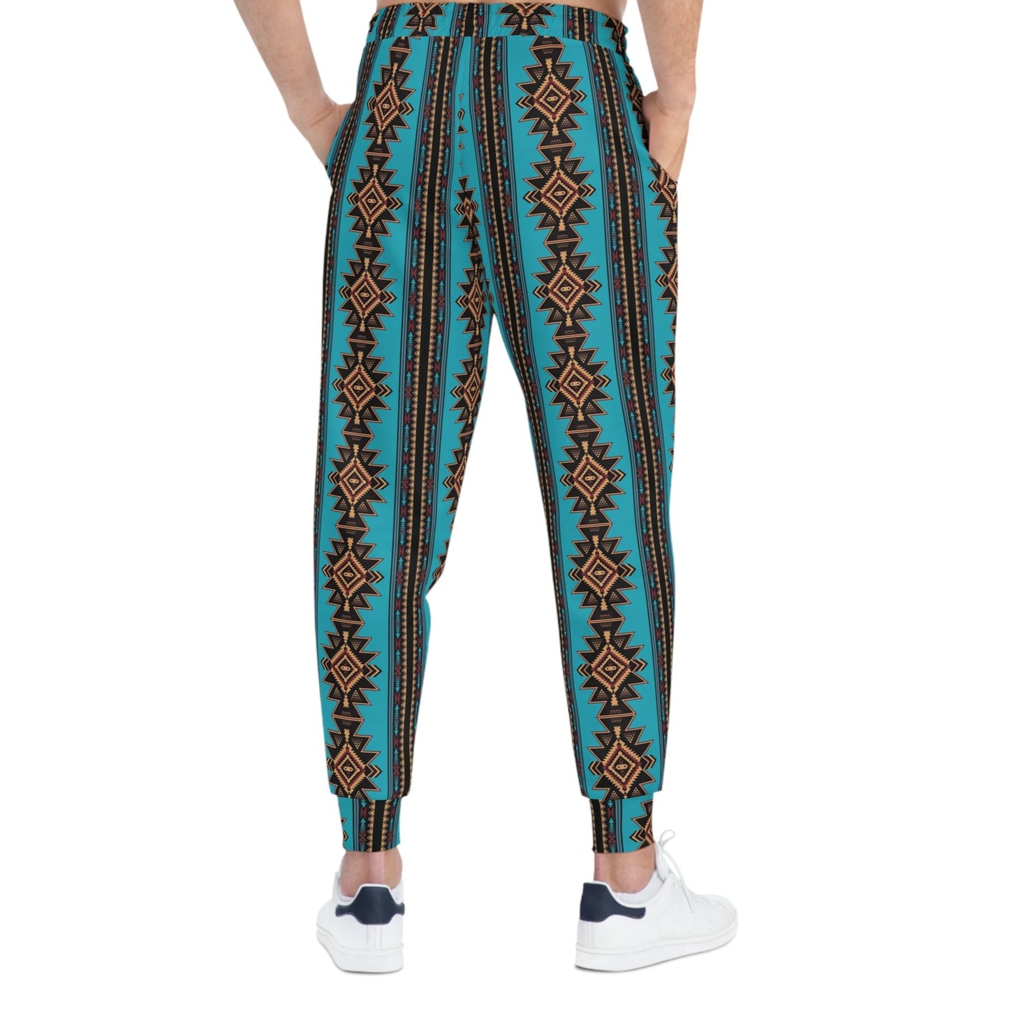 Unisex Athletic Joggers - Navajo Echo