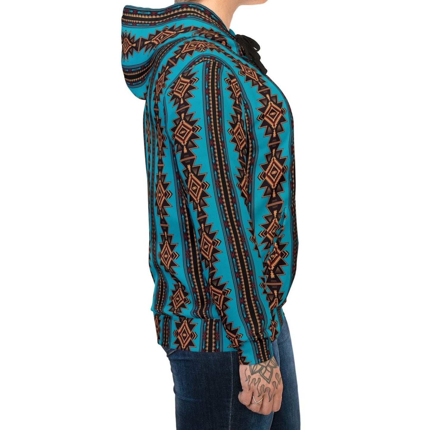 Unisex Athletic Hoodie - Navajo Echo