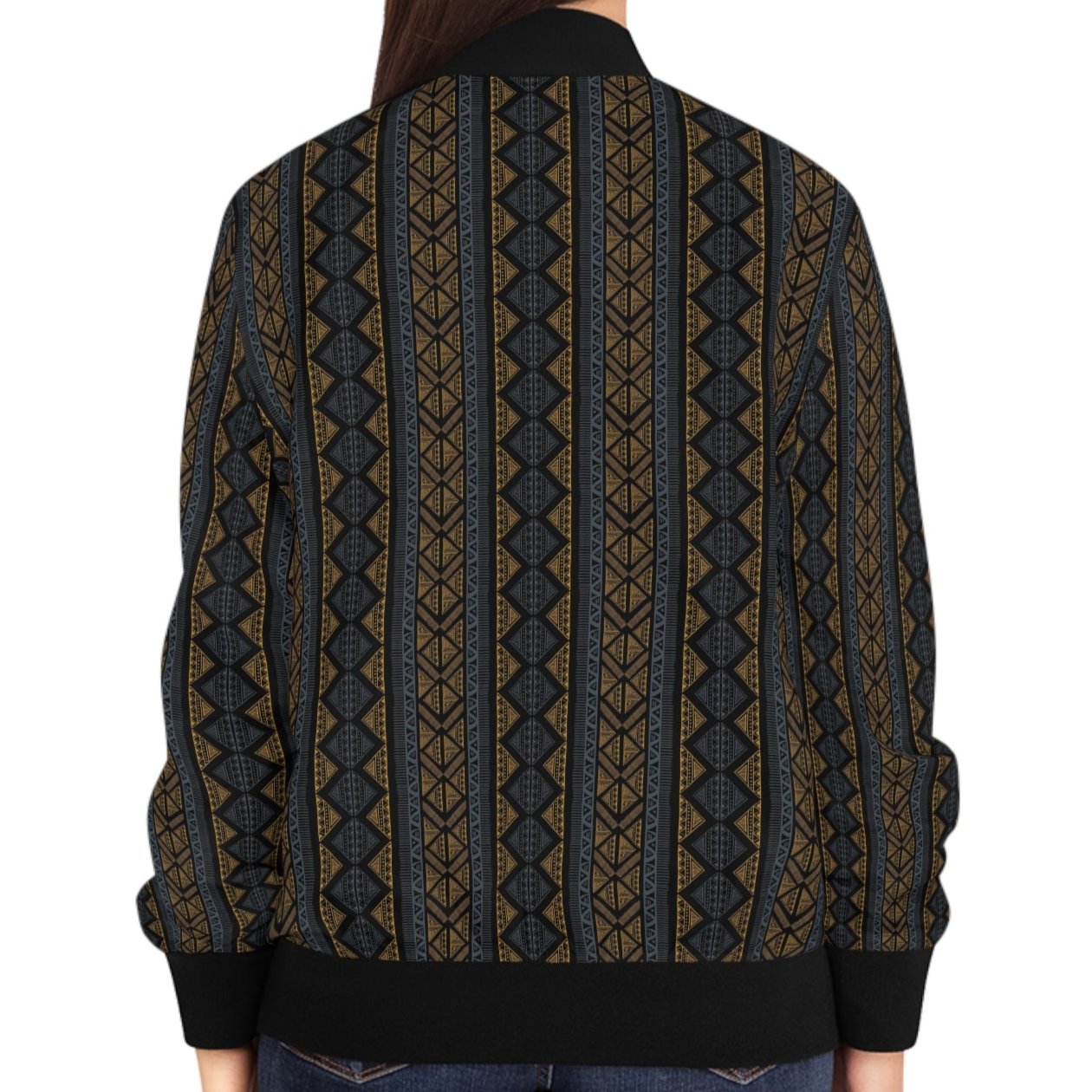 Women's Bomber Jacket - Sankofa Roots