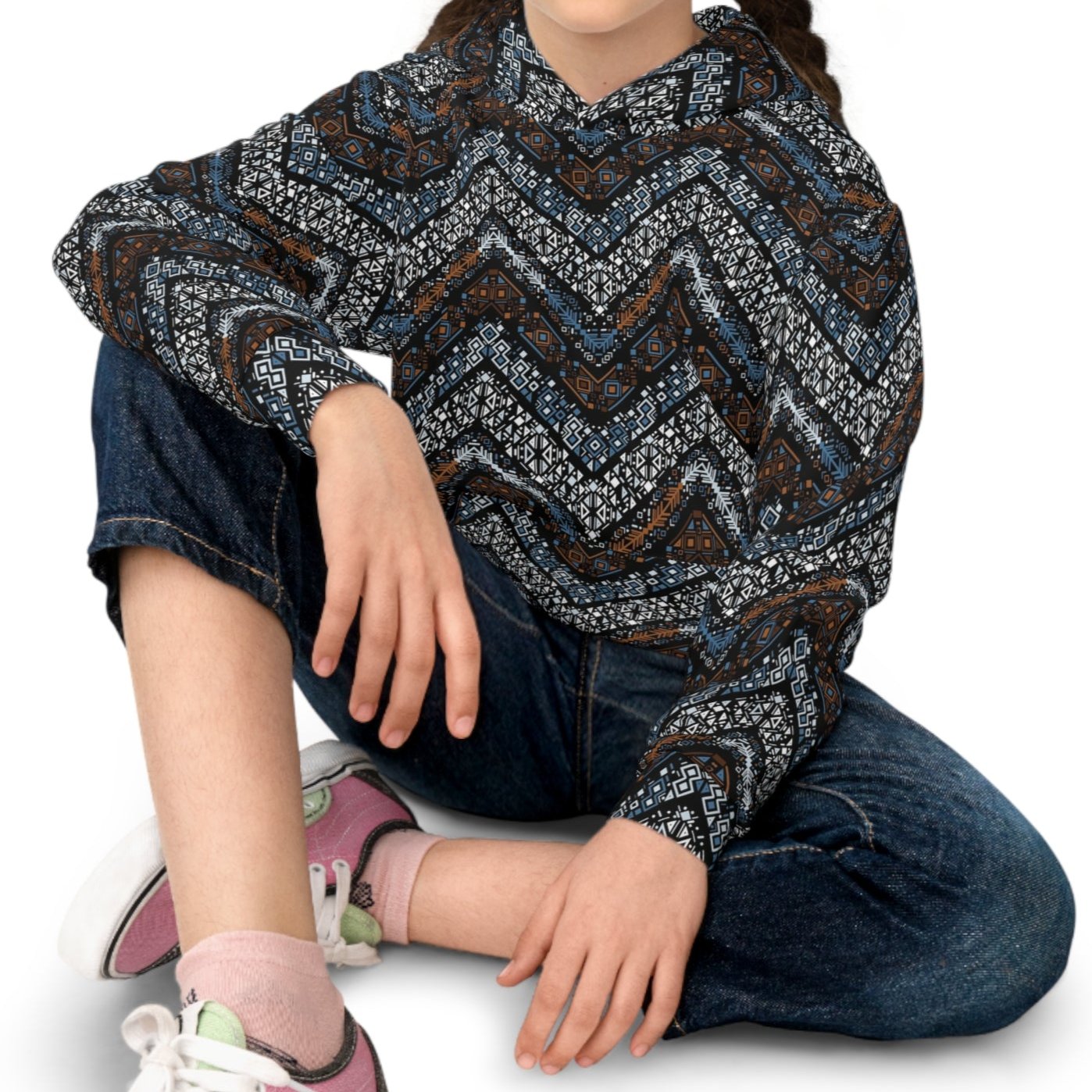 Children's Hoodie - Nizhoni Weave