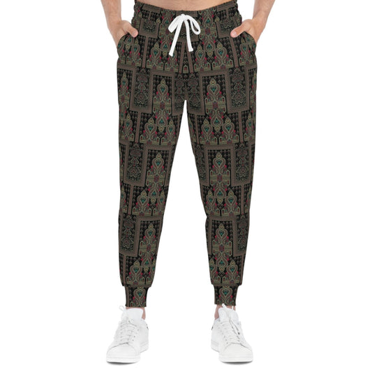 Unisex Athletic Joggers - Mughal Majestic