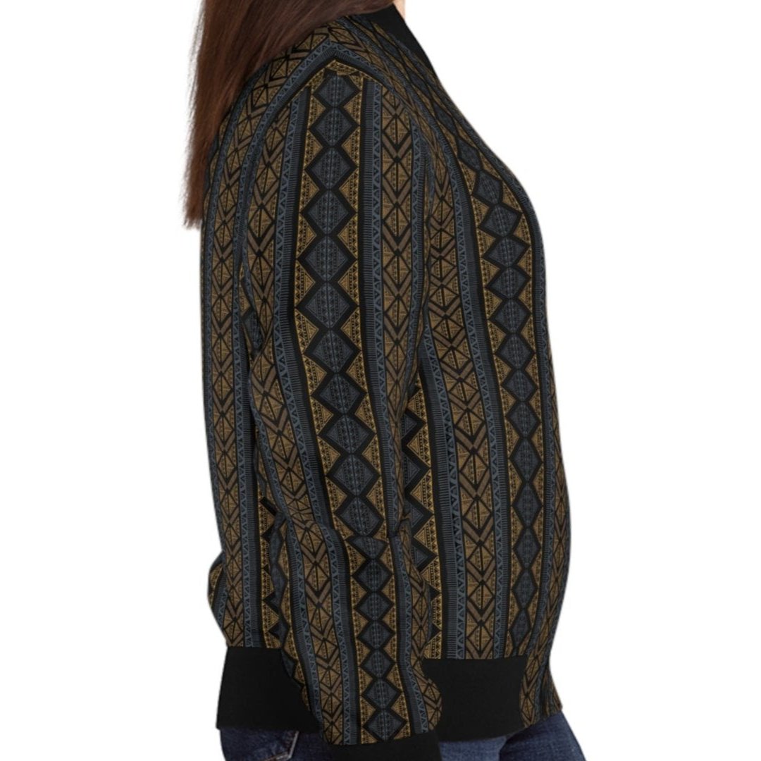 Women's Bomber Jacket - Sankofa Roots