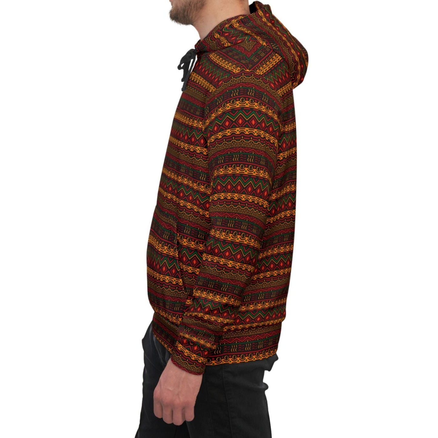 Unisex Athletic Hoodie - Kente Essence